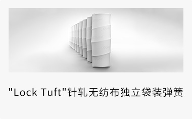 "Lock Tuft"针轧无纺布独立袋装弹簧